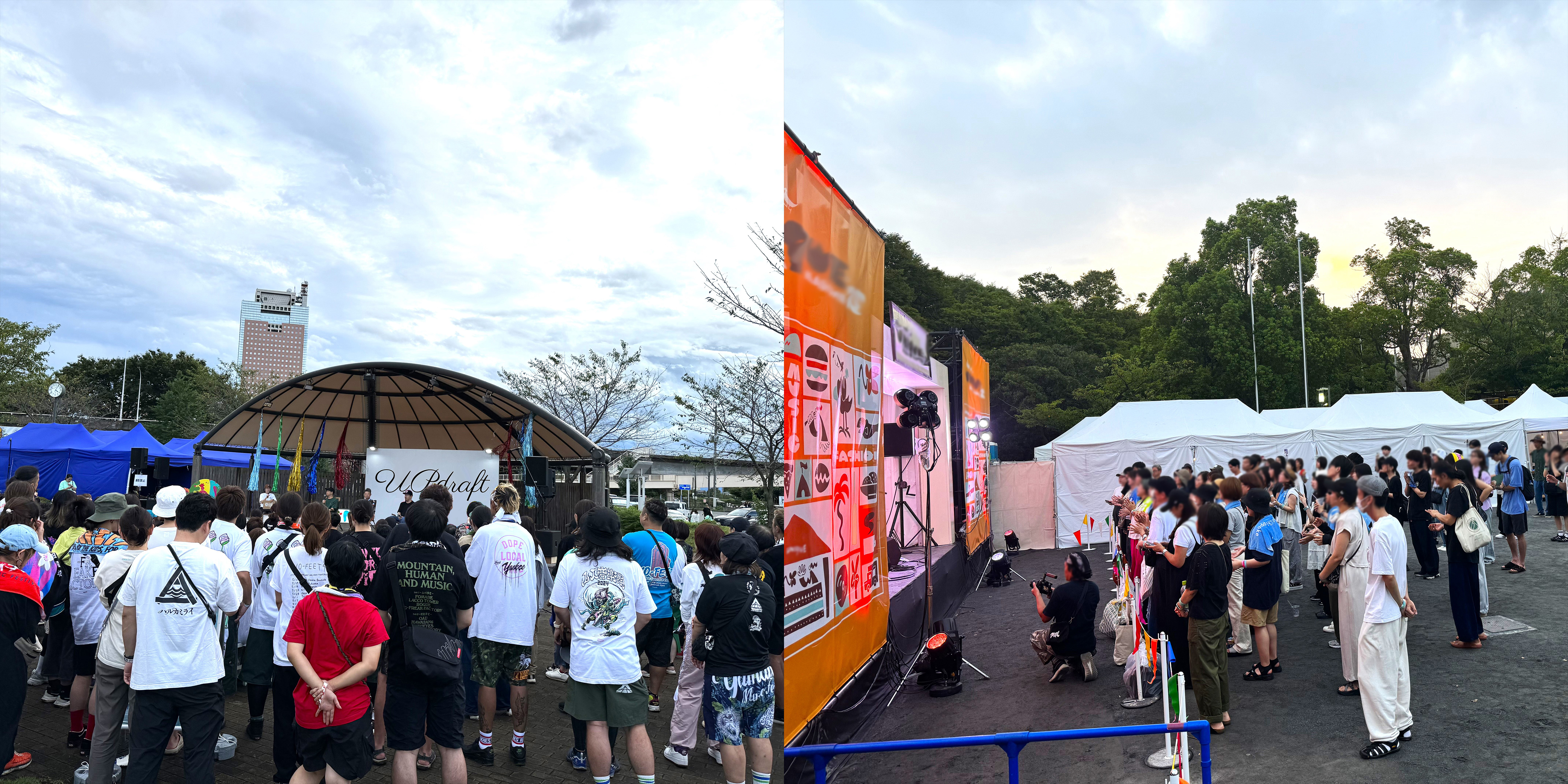 音楽フェス本番対応