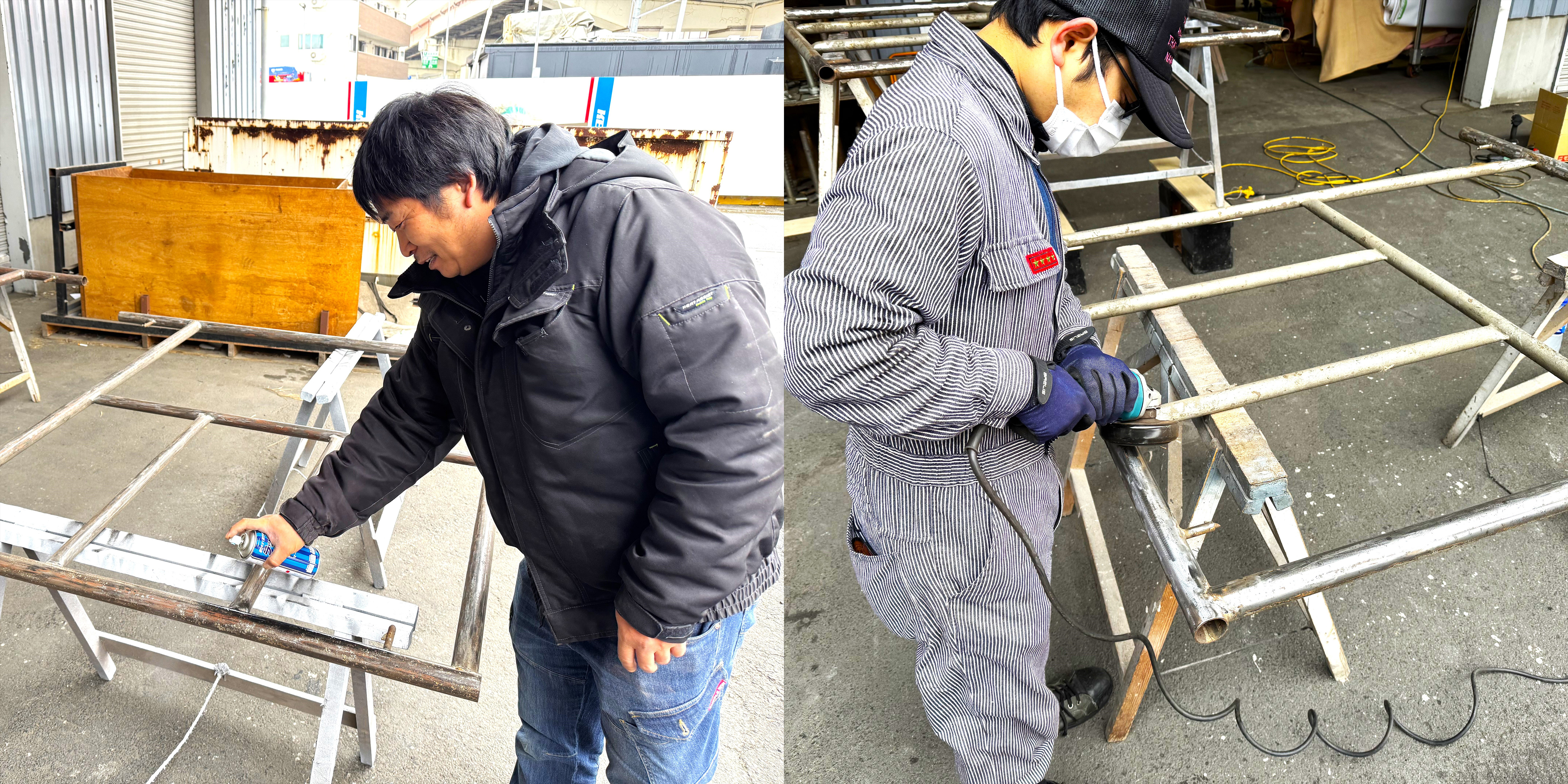 イントレ整備状況